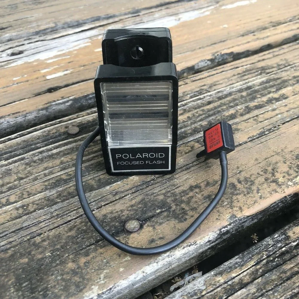 Polaroid Model 490 Focused Flash Flashcube Holder for 440 Land Camera Vintage